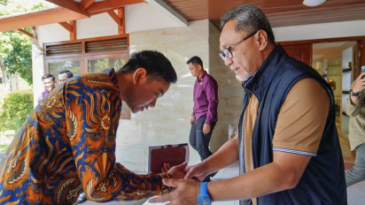 Santer Dikabarkan Jadi Bacawapres dari Prabowo Subianto, Gibran Rakabuming Raka Sowan ke Zulkifli Hasan