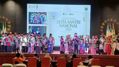 Ribuan Santri dari Ponpes seIndonesia Ikuti Pemilihan Duta Santri Nasional  