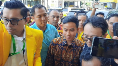 Gibran Rakabuming Raka Hadir di Rapimnas Partai Golkar, Sinyal Terima Pinangan Jadi Cawapres Prabowo Subianto