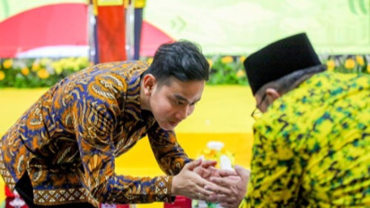 Hadir di Rapimnas Partai Golkar, Status Gibran Rakabuming Raka di PDIP Masih Misteri