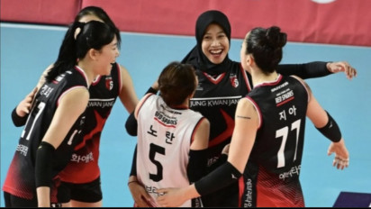 Moncer di Liga Voli Korea Selatan, Megawati Hangestri Jadi Top Skor Red Sparks