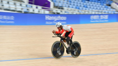 Tim Balap Sepeda Indonesia Adaptasi Trek di Asian Para Games 2022 