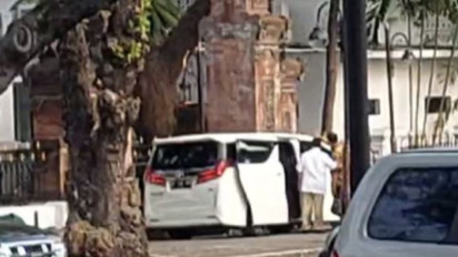 Prabowo dan Airlangga Sambangi Istana Ketemu Jokowi Usai Golkar Deklarasi Gibran Cawapres