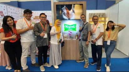 Produk Gula Aren PT Mitra Aren Internasional Sukabumi Curi Perhatian TEI 2023