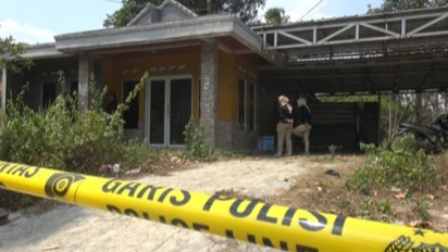 Polisi Bersihkan Rumput Liar di Sekeliling Lokasi Pembunuhan Ibu-Anak di Subang, Danu Bakal Dihadirkan saat Olah TKP Ulang