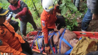 Mini Bus Masuk Jurang di Jalan Lintas Bengkulu-Kepahiang, 1 Orang Meninggal Dunia