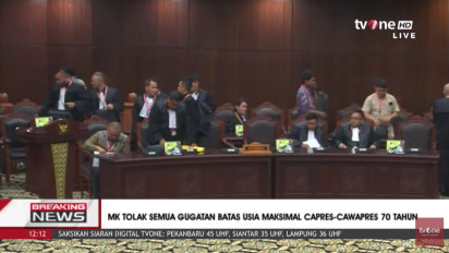 Ini Alasan MK Tolak Gugatan Usia Capres 70 Tahun dan Tidak Terlibat Pelanggaran HAM