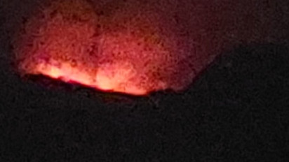 Gunung Papandayan di Garut Terbakar, Polisi : Titik Api Sulit Dijangkau