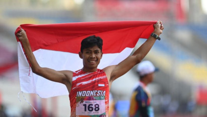 Medali Emas Pertama Indonesia di Asian Para Games 2022 Diraih Saptoyogo Purnomo