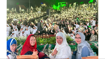 Parade Sholawat Hari Santri 2023, Gubernur Khofifah Sebut Jadi Penyemangat untuk Jihad Bangun Bangsa