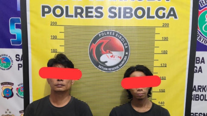 Polisi Amankan 2 Tersangka Narkoba di Sibolga, Salah Satunya Oknum ASN