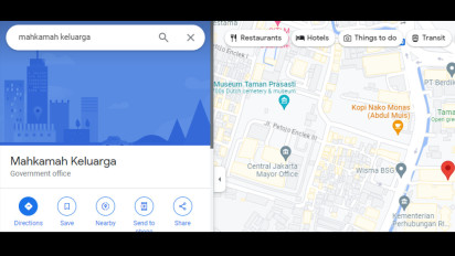 Heboh Posisi Kantor MK di Google Maps Berubah Jadi Mahkamah Keluarga