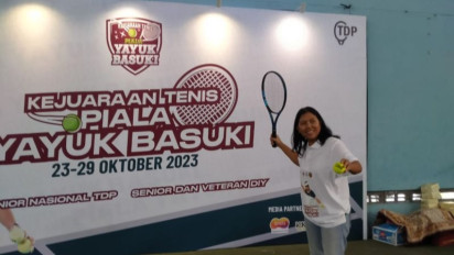 Jaring Petenis Muda, Kejuaraan Tenis Piala Yayuk Basuki Digelar di Yogyakarta