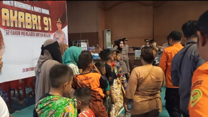 Puncak Peringatan Akabri 91 ke-32, Polres Nunukan Gelar Pemeriksaan Kesehatan dan Bakti Sosial