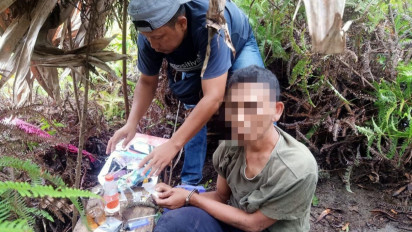 Polisi Gerebek Tempat Nyabu di Sarudik Tapteng, 3 Pria Diamankan