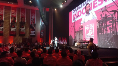 Celoteh Prabowo Saat Hadiri Undangan PSI: Nanti Ninggalin Koalisi, Awas Lo Ya