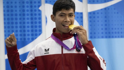 Raih Emas Lagi, Saptoyogo Pecahkan Rekor di Asian Para Games 2023
