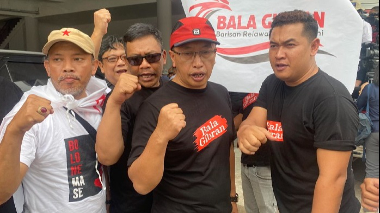 Deklarasi Prabowo-Gibran, BALAGIBRAN: Ini Kegembiraan Masyarakat Indonesia
            - galeri foto