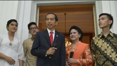 Momen Pertama Kali Gibran Diperkenalkan Jokowi saat Menang Pilpres 2014, Sempat Singgung Alasan Tak Ikut Kampanye