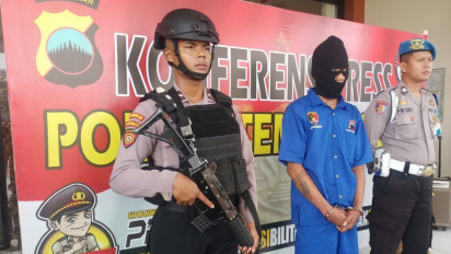 Kasus Kekerasan Jalanan, Polres Temanggung Amankan Satu Tersangka Beserta Sebilah Celurit
