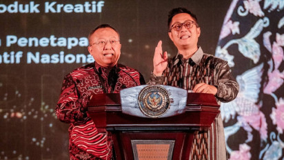 Pelaku Ekraf Rayakan Hari Ekonomi Kreatif Nasional 24 Oktober