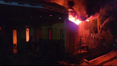 Home Industri Tempe Keripik di Pati Ludes Terbakar, Kerugian Ratusan Juta