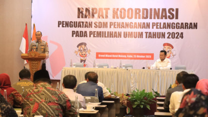 Rakor Bersama Bawaslu, Kapolres Malang Paparkan Kesiapan Pengamanan Pemilu 2024