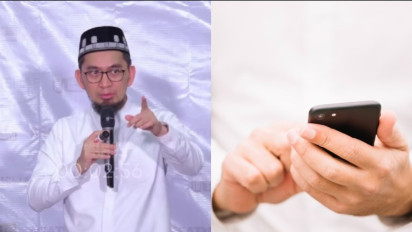 Suka Bawa Handphone saat Shalat? Mulai Sekarang Tolong Jangan Sembarangan, Ternyata Kata Ustaz Adi Hidayat Malah Bikin...