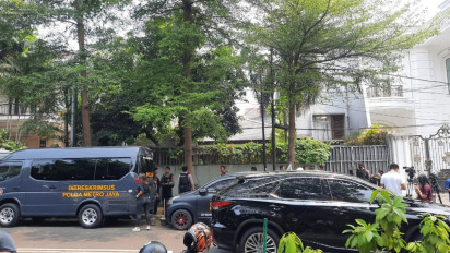 Rumah Ketua KPK Firli Bahuri di Kertanegara Dijaga Ketat