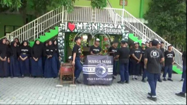 Cegah Terlibat Gengster dan Tawuran, Siswa di Surabaya Bikin Komunitas Koor Suporter Sekolah Pembakar Semangat