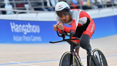 Tim Balap Sepeda Rebut 2 Emas Sekaligus di Asian Para Games 2022