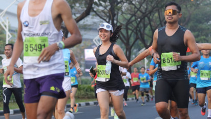 Pakar Ungkap Pentingnya Jaga Cairan Tubuh saat Lari Marathon di Cuaca Panas