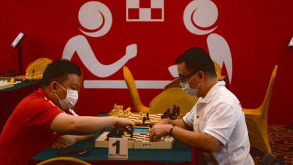 Fantastis! Catur Indonesia Panen 7 Medali Emas di Asian Para Games 2022