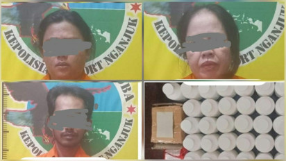 Polres Nganjuk Gagalkan Pengiriman Paket 33 Ribu Pil Koplo Milik Perempuan Asal Surabaya