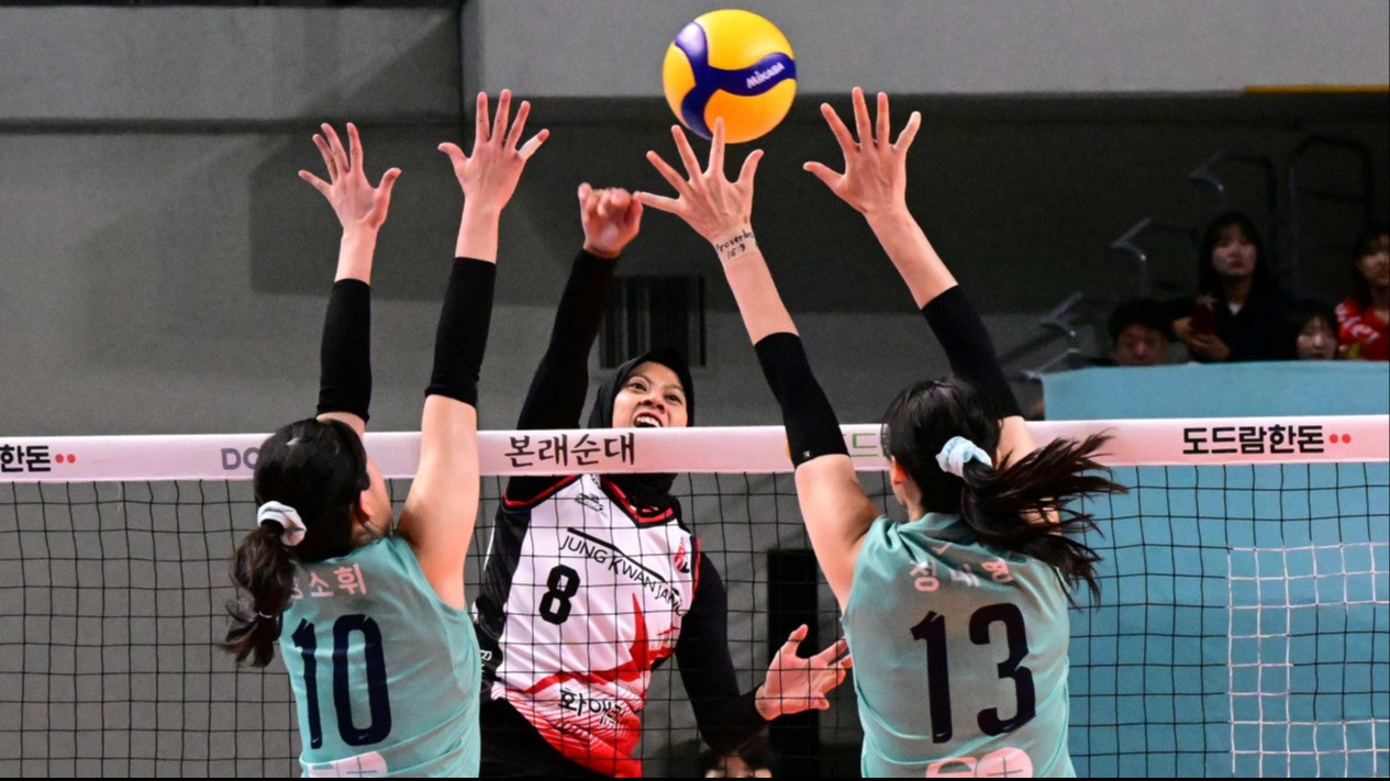 Jadi MVP dan Top Skor Red Sparks, Megawati Hangestri Diremehkan Pemain Korea Selatan
            - galeri foto