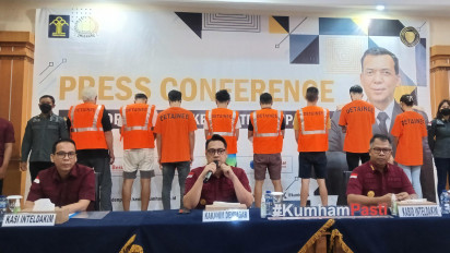 Overstay Tujuh Bulan, Delapan WNA Asal Uzbekistan Diamankan Pihak Imigrasi Kelas I Denpasar