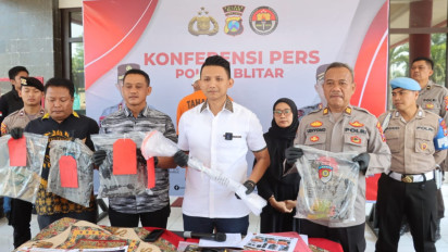 Gelap Mata, Suami di Blitar Habisi Nyawa Selingkuhan Istri dengan Linggis