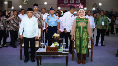 Menaker Dampingi Wapres Buka Festival Pelatihan Vokasi dan Job Fair Nasional 2023