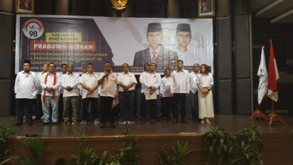 Sukses Menangkan Jokowi Dua Periode, Persaudaraan 98 Deklarasi Dukungan Penuh Prabowo-Gibran
