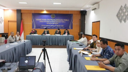 DKPP Gelar Sidang Kode Etik pada Seorang Anggota KPU Pangkep