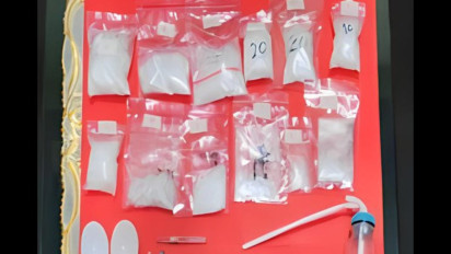 Polres Malang Tangkap Pengedar Narkoba, Barang Bukti 200 Gram Sabu Siap Edar Disita