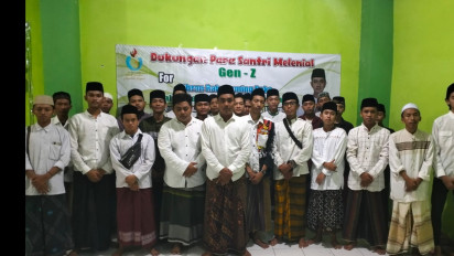 Program Dana Abadi Santri Prabowo-Gibran Disambut Dukungan Milenial NU sambil Deklarasikan Dukungan Prabowo-Gibran