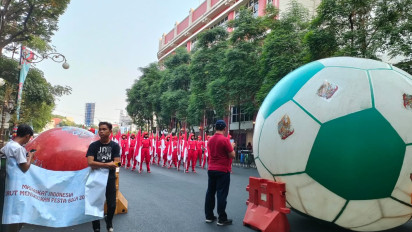 Antusias Surabaya Sambut Trofi Piala Dunia U-17