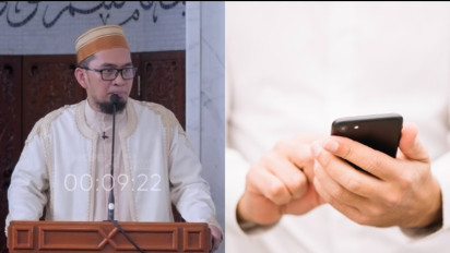 Mulai Sekarang Jangan Suka Bawa Handphone saat Shalat, Ustaz Adi Hidayat Peringatkan Hal Penting Ini ...