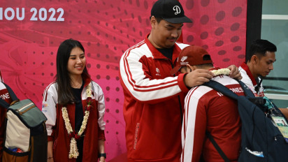 Tembus Target, Menpora Dito Ariotedjo Sambut Langsung Kontingen Indonesia Asian Para Games 2023