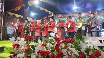 Pembukaan MTQ ke-54 dan Festival Seni Qasidah Tingkat Kabupaten di Parenggean Berlangsung Meriah