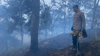 Dampak Kebakaran Merbabu Pipa Air Warga Rusak Terbakar, 6 Dusun Kesulitan Air Bersih