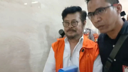 Memakai Rompi Tahanan KPK dan Tangan Terborgol, SYL Penuhi Pemeriksaan Polri Terkait Dugaan Kasus Pemerasan 