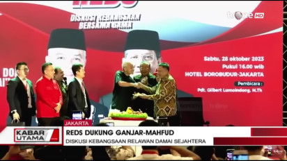 Relawan Damai Sejahtera Deklarasikan Dukungan ke Pasangan Ganjar-Mahfud