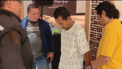 Mantan Kurir Narkoba Diamankan Usai Curi Ponsel Jemaah Masjid Baiturrahman Semarang